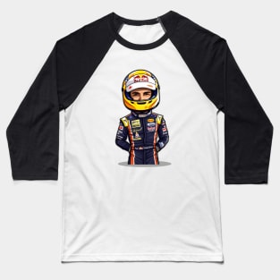 Racing Car Driver Baseball T-Shirt